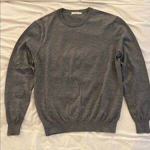 Suitsupply Charcoal Crewneck Sweater
